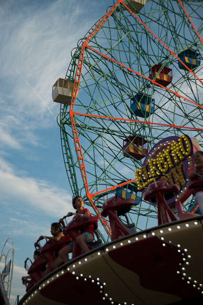 The electric Spin meets The Wonder wheel