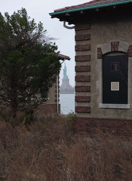 Statue of Liberty from Ellis Island Hospital