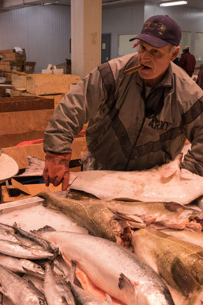 Fulton Fish Market Vendor