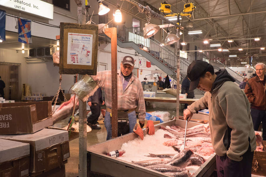 Fulton Fish Market Choosing the Gish