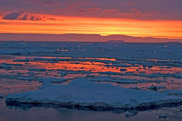 Antarctic Sunset